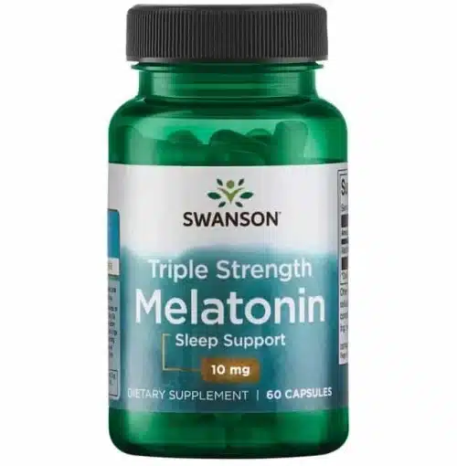 Swanson Melatonin, 10 mg. 60 Kapsler (NYHED!)
